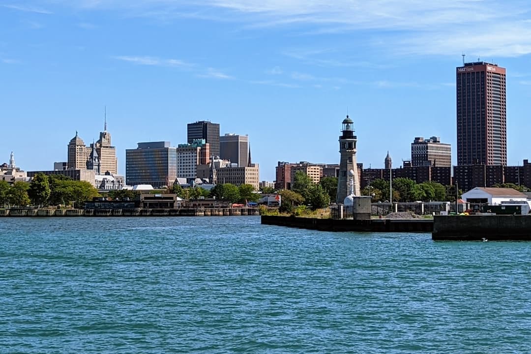 Buffalo New York downtown skyline