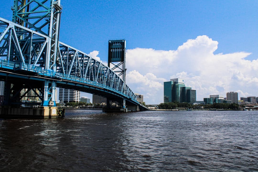 Jacksonville Florida riverfront skyline