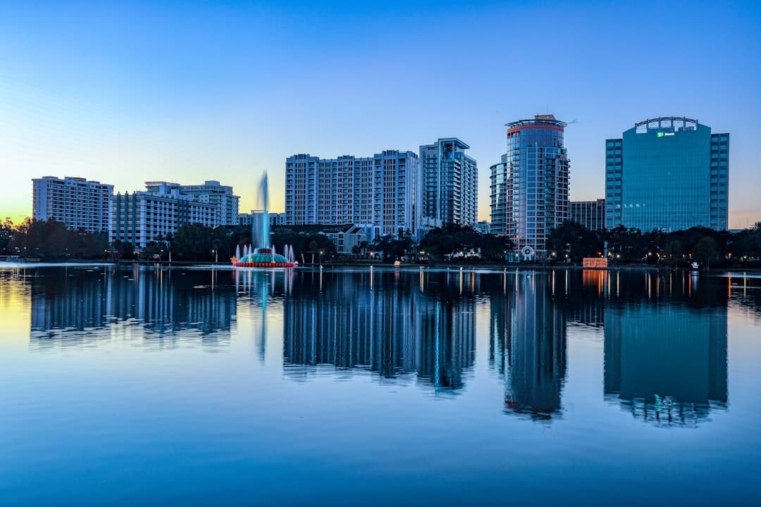 Orlando Florida downtown skyline
